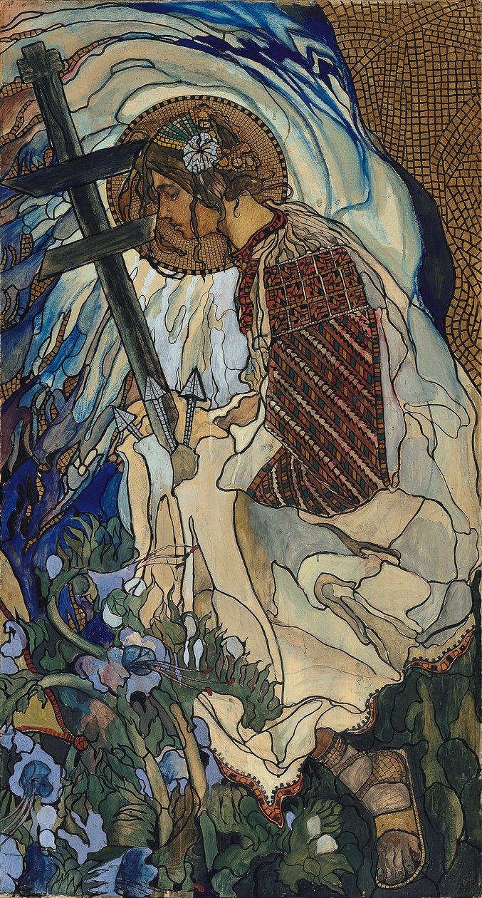 Hutsul Madonnan av Kazimierz Sichulski