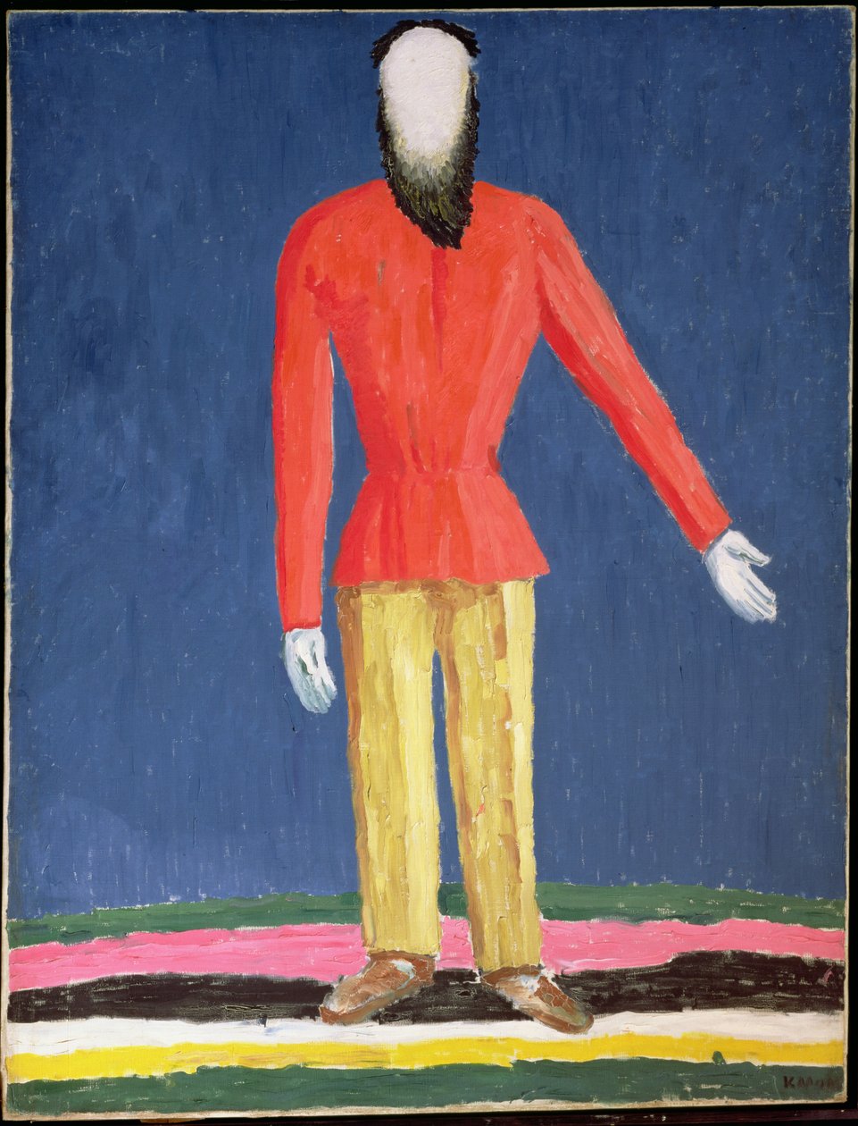 Bonden, 1928-32 av Kazimir Severinovich Malevich
