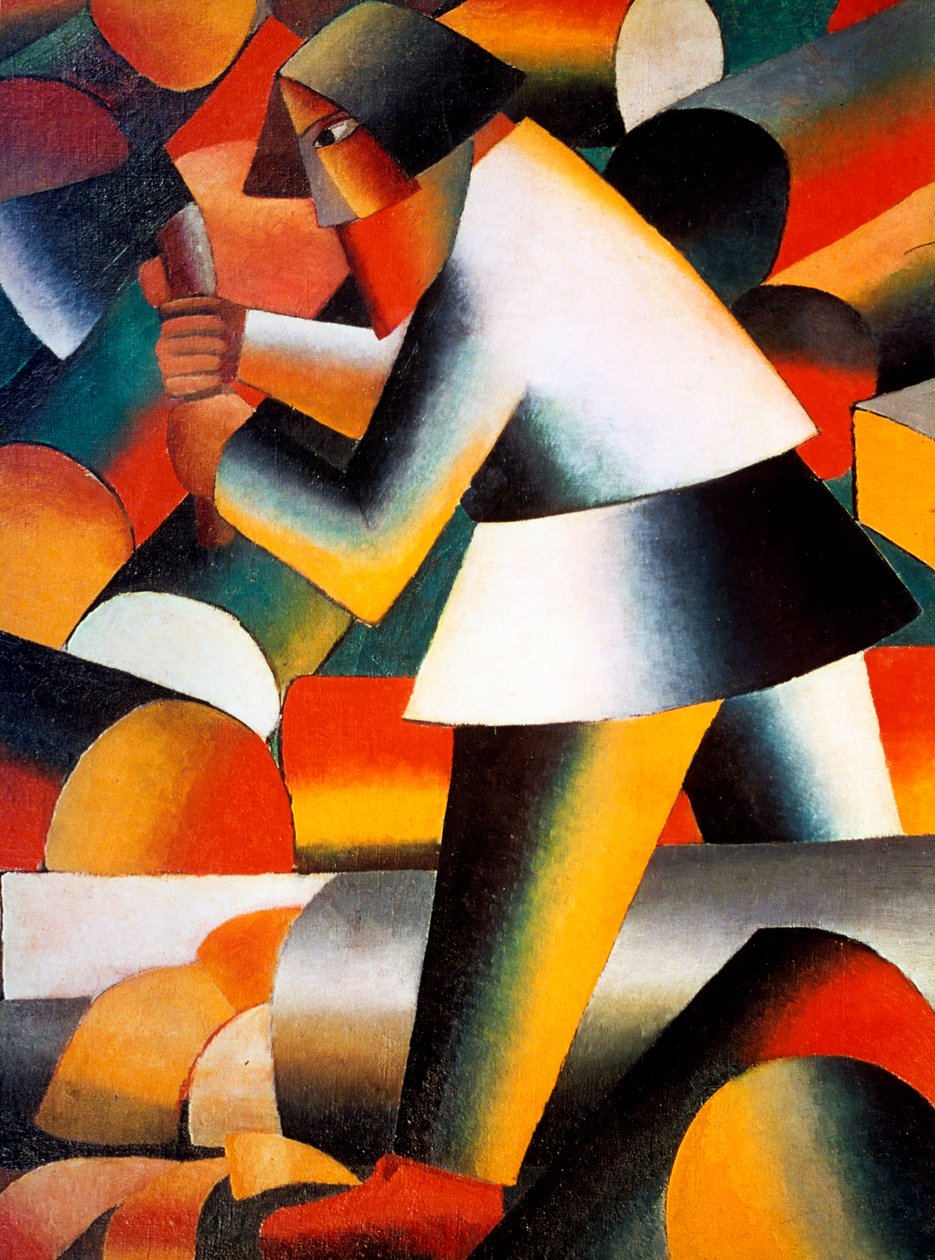 Loggaren, 1912 av Kazimir Severinovich Malevich