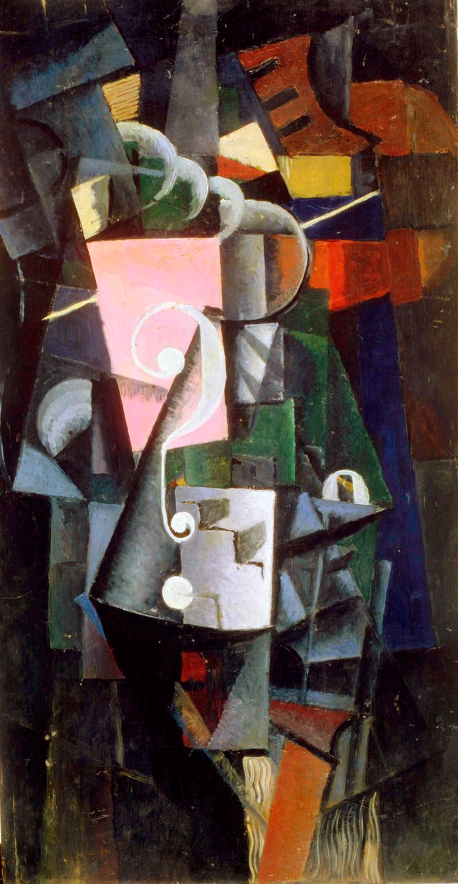 Toalettlåda, 1913. av Kazimir Severinovich Malevich