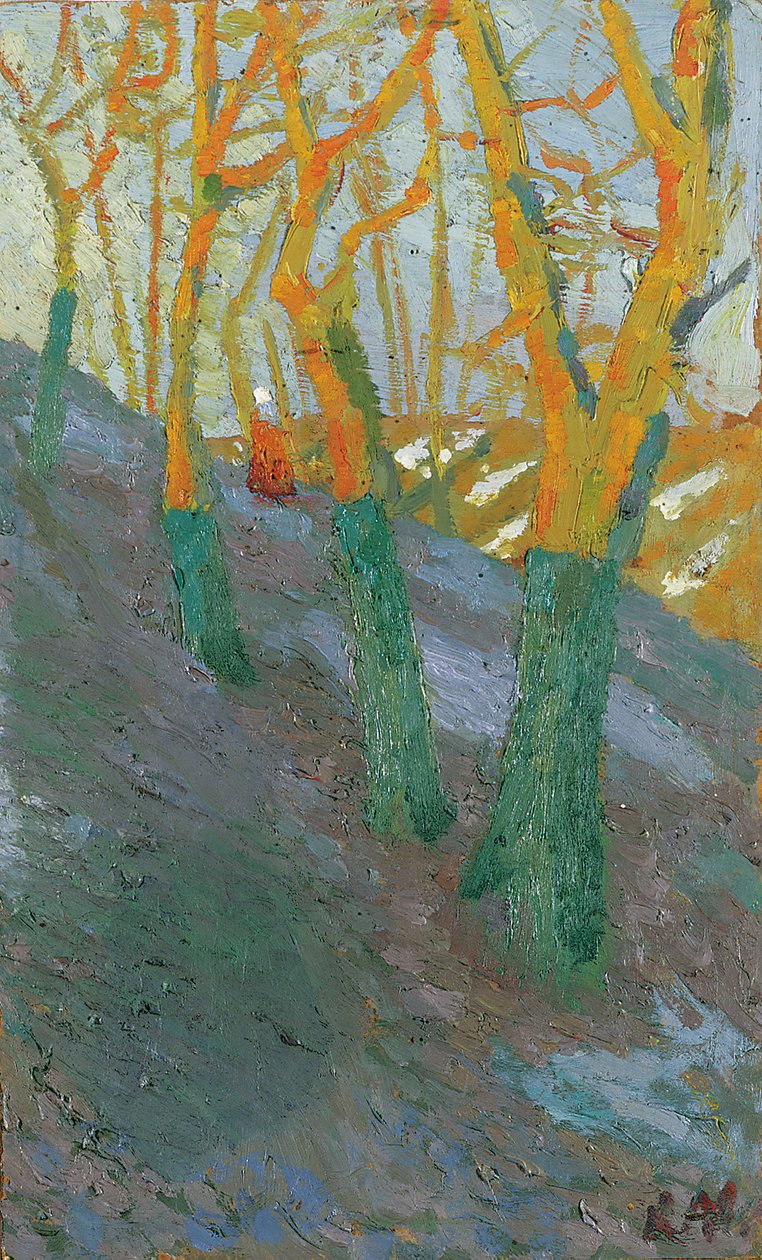 Träd, c.1904 av Kazimir Severinovich Malevich