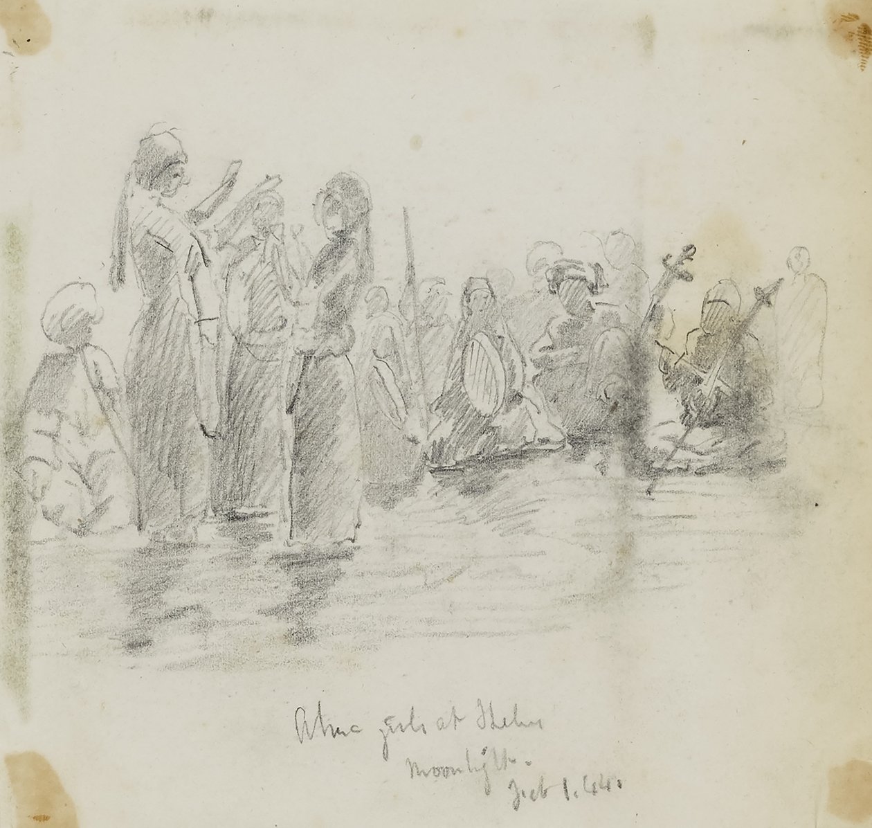 ...Flickorna i Thebe--Månljus av Kellogg, Miner Kilbourne