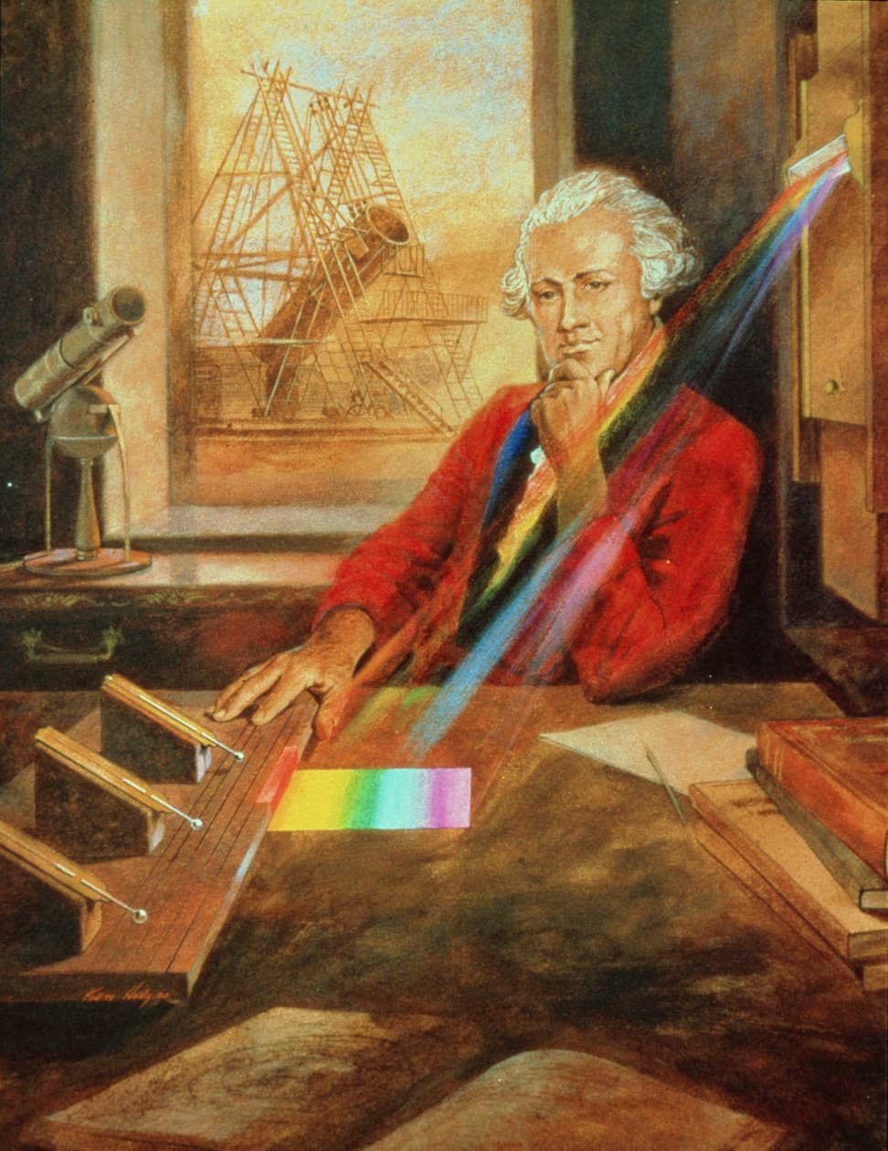 Sir William Herschel (1738-1822) av Ken Hodges