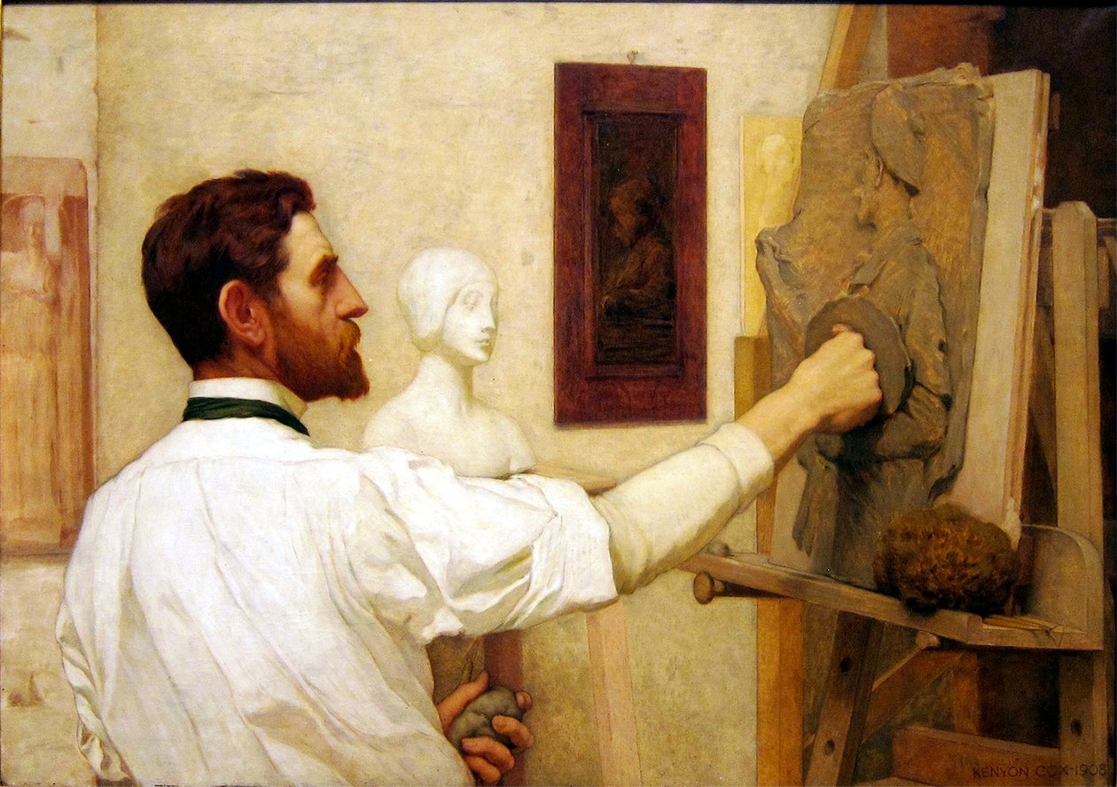 Augustus Saint-Gaudens  av Kenyon Cox