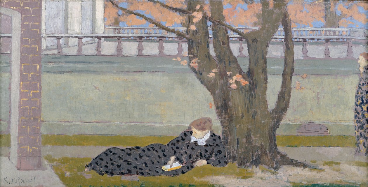 Terrassen vid Tuilerierna, c.1892-3 av Ker Xavier Roussel