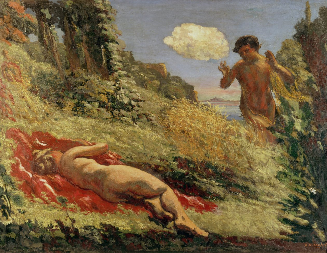 En fauns eftermiddag, 1919 av Ker Xavier Roussel