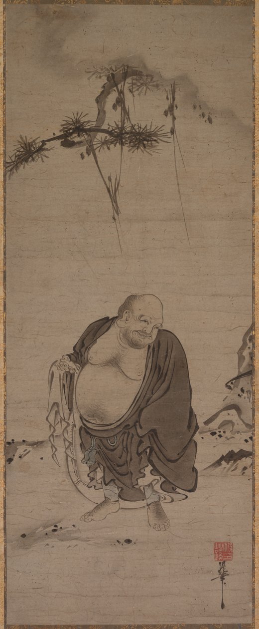Hotei, sent 1300-tal-tidigt 1400-tal. av Kichizan Mincho