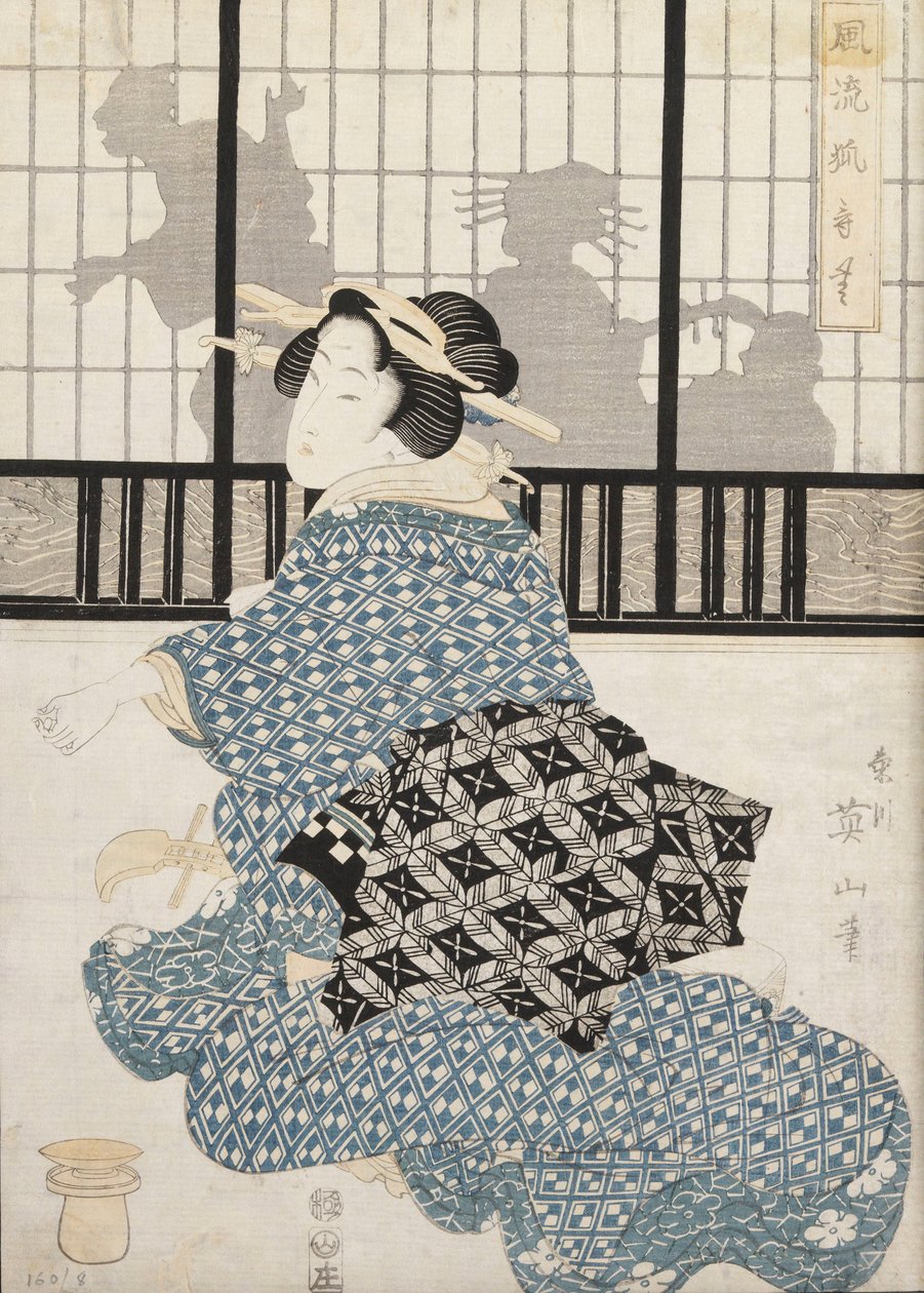 Untitled av Kikukawa Eizan
