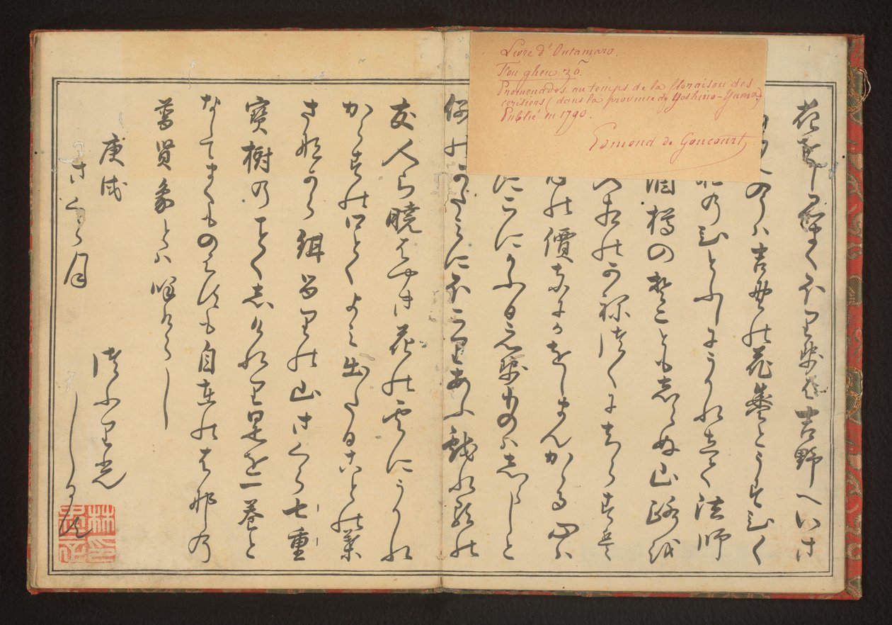 Förord av Kitagawa Utamaro