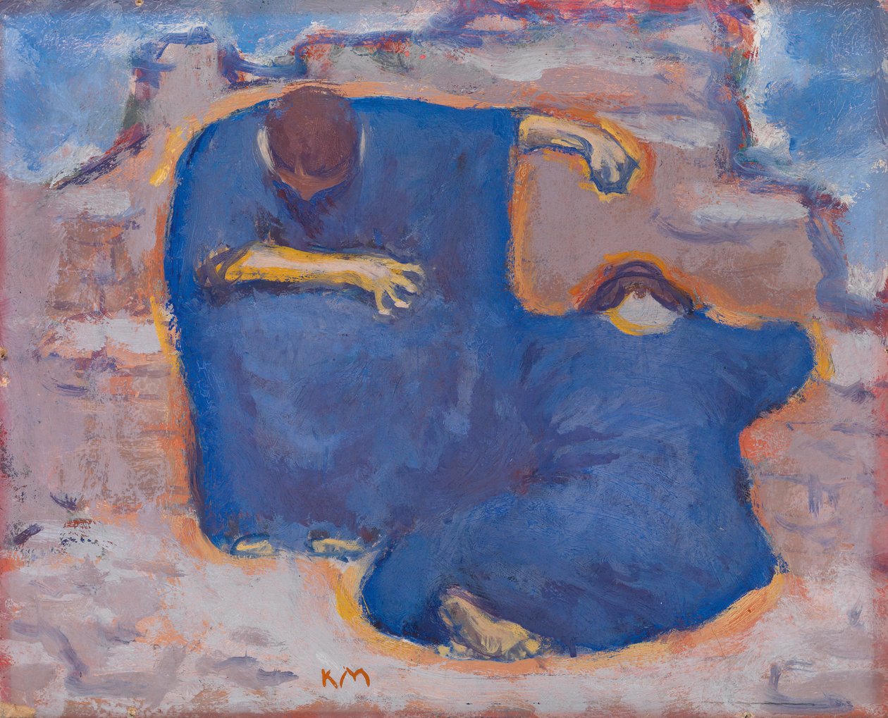 Sörjande kvinnor av Koloman Moser