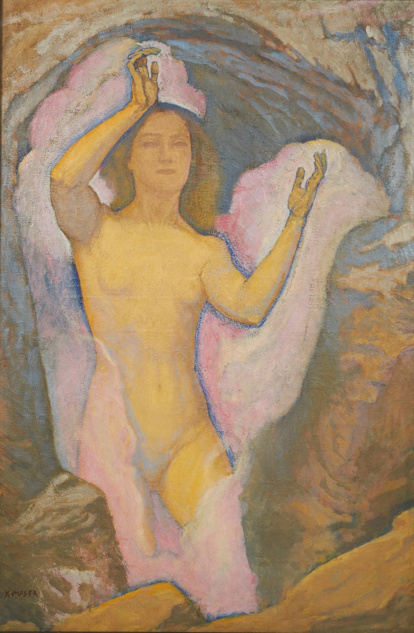 Venus i grottan III, 1916. av Koloman Moser
