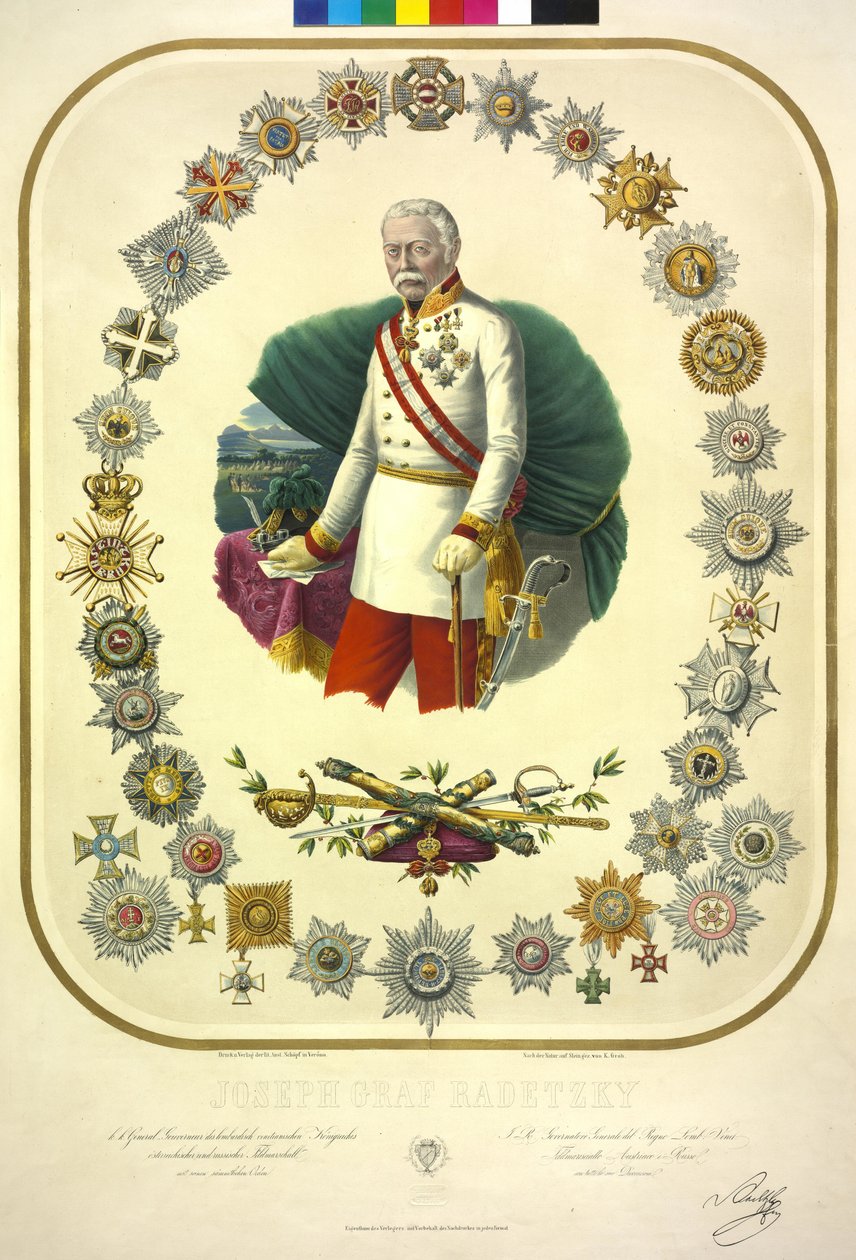 Joseph Radetzky (litograf) av Konrad Grob