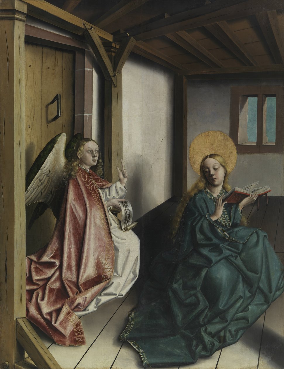 Tyska: Die Verkündigung an Maria The Annunciation av Konrad Witz
