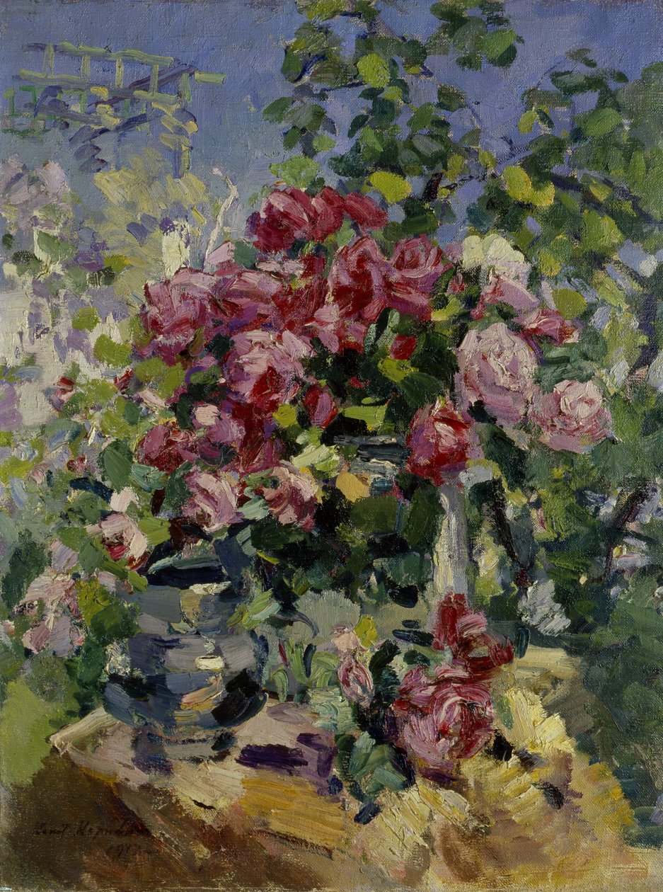 Rosor, 1917 av Konstantin Alekseevich Korovin