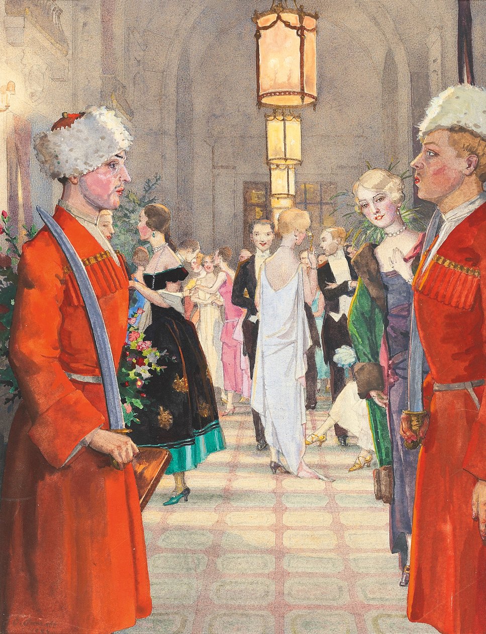 Kosackbollen av Konstantin Andreevic Somov