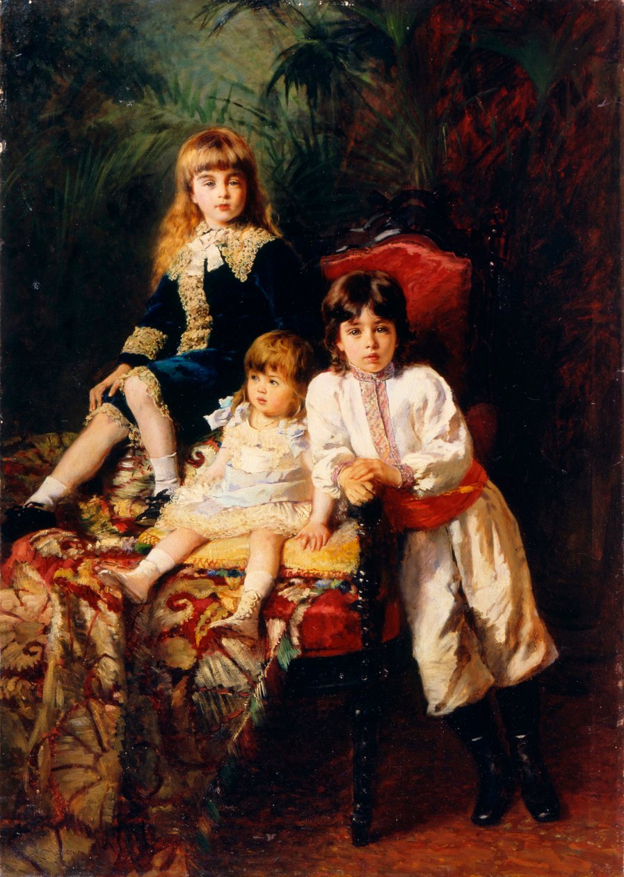 Balashovsbarnen, 1880 av Konstantin Egorovich Makovsky