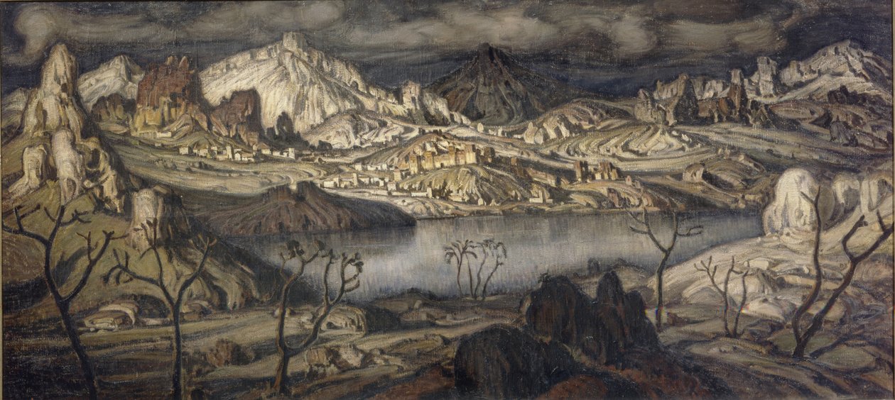 Den kimmerska regionen, 1910 av Konstantin Fyodorovich Bogayevsky