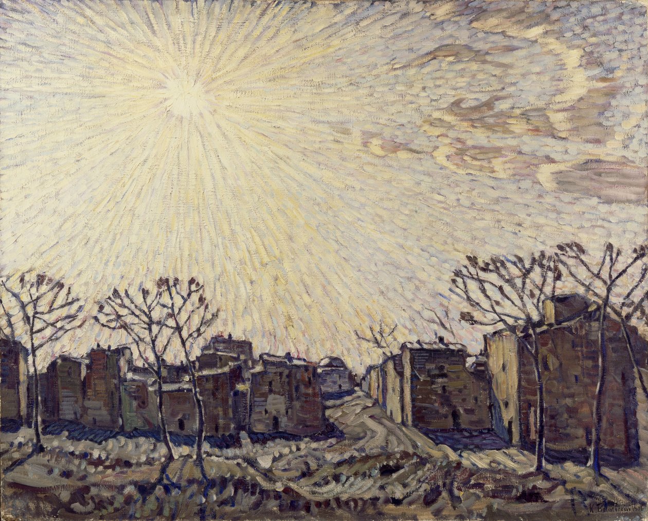 Solen, 1906 av Konstantin Fyodorovich Bogayevsky
