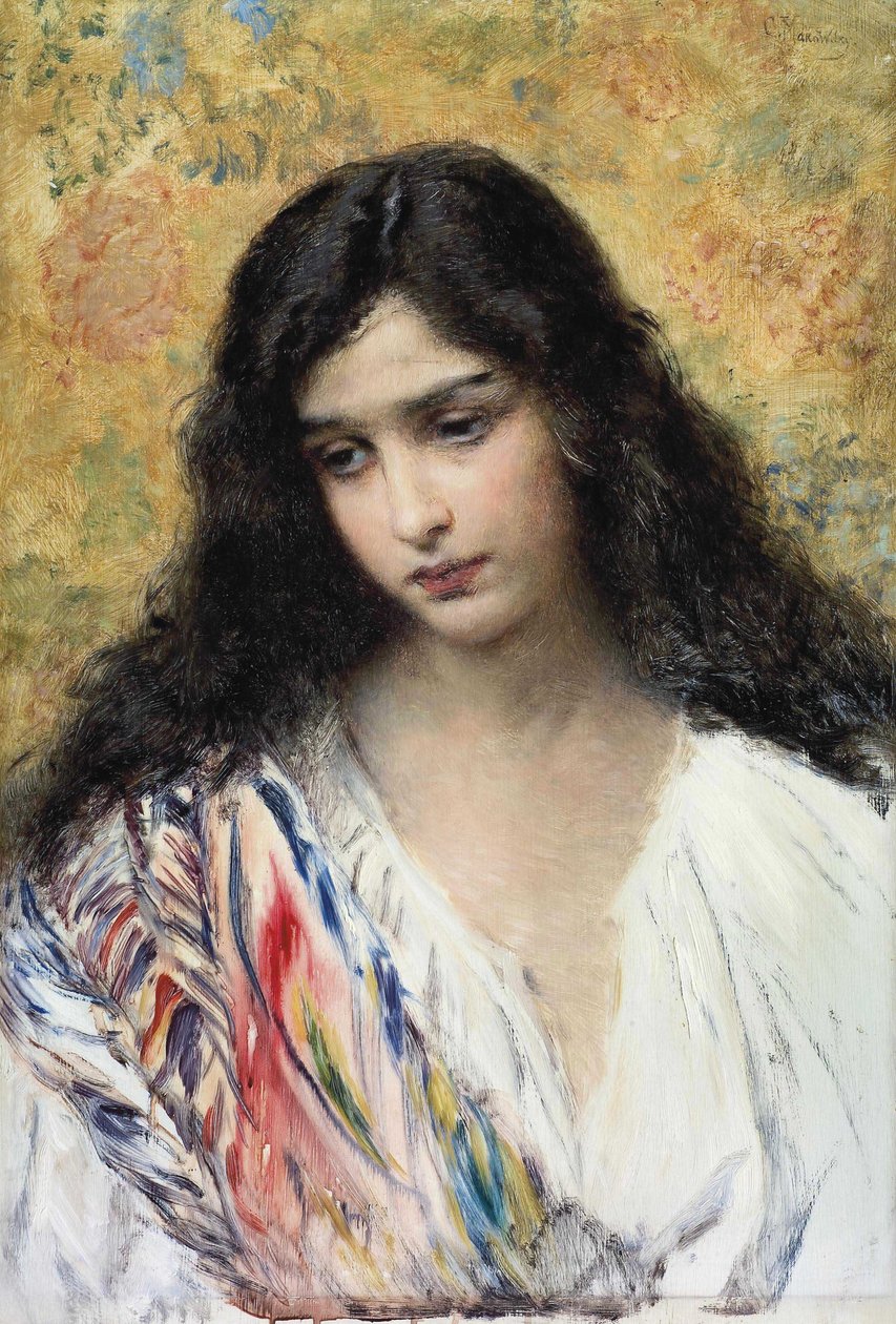 Rysk skönhet av Konstantin Makovsky