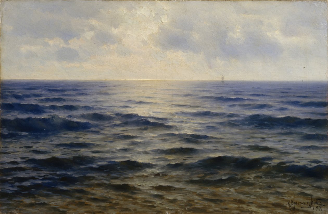 Havet, 1894 av Konstantin Yakovlevich Kryzhitsky