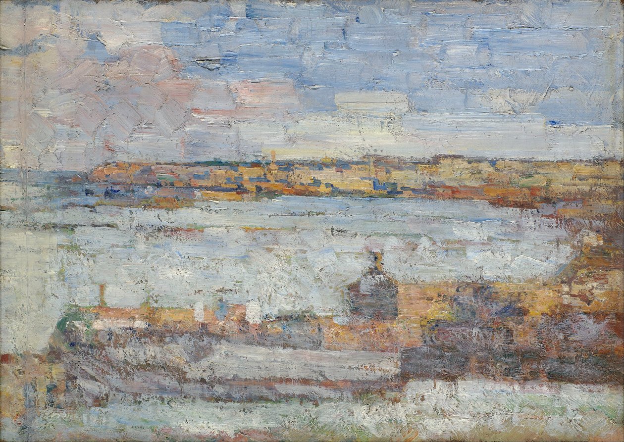 View of Belgrade av Kosta Milievi