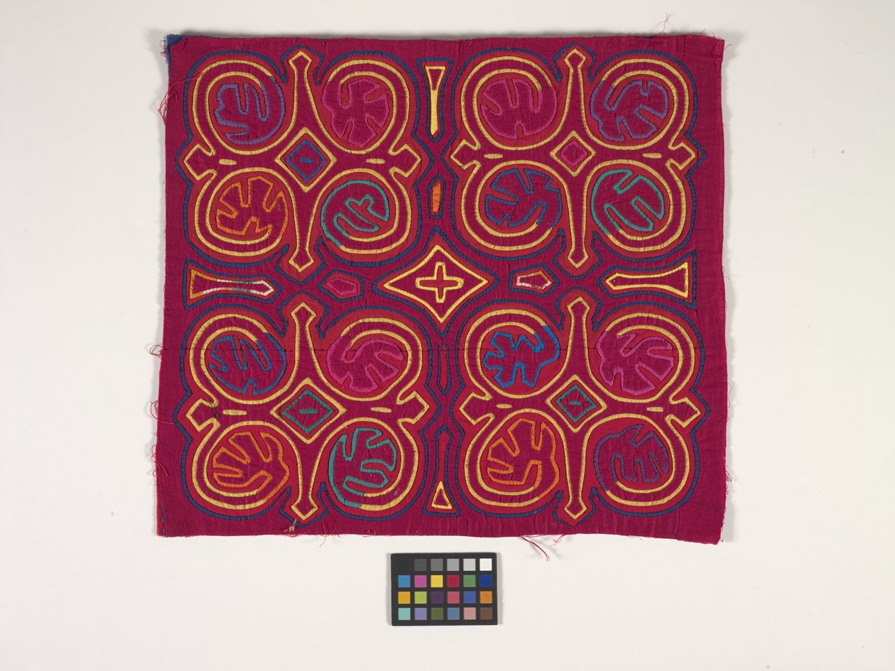 Skjortapanel (Mola) (foto) av Kuna Indian Culture