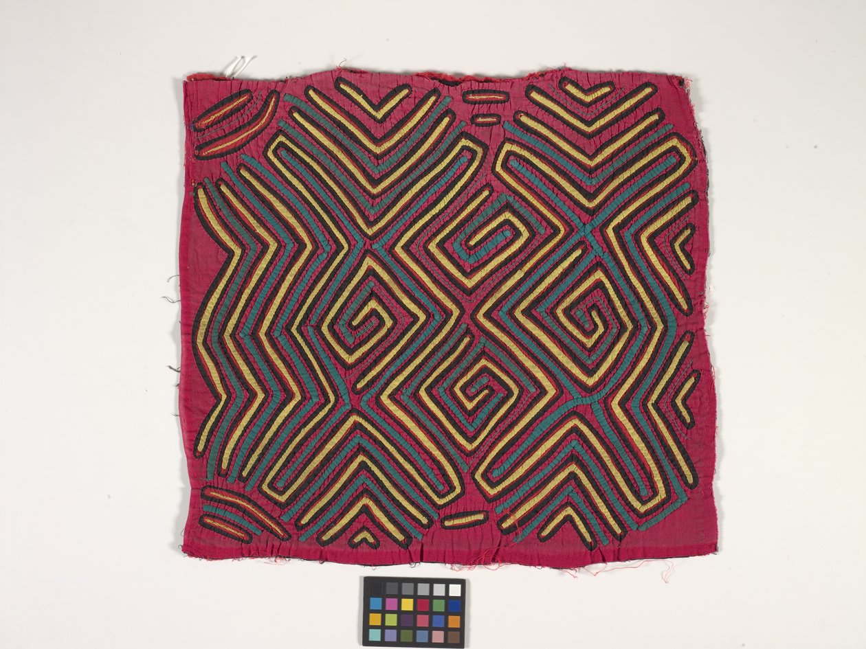 Skjortapanel (Mola) (foto) av Kuna Indian Culture