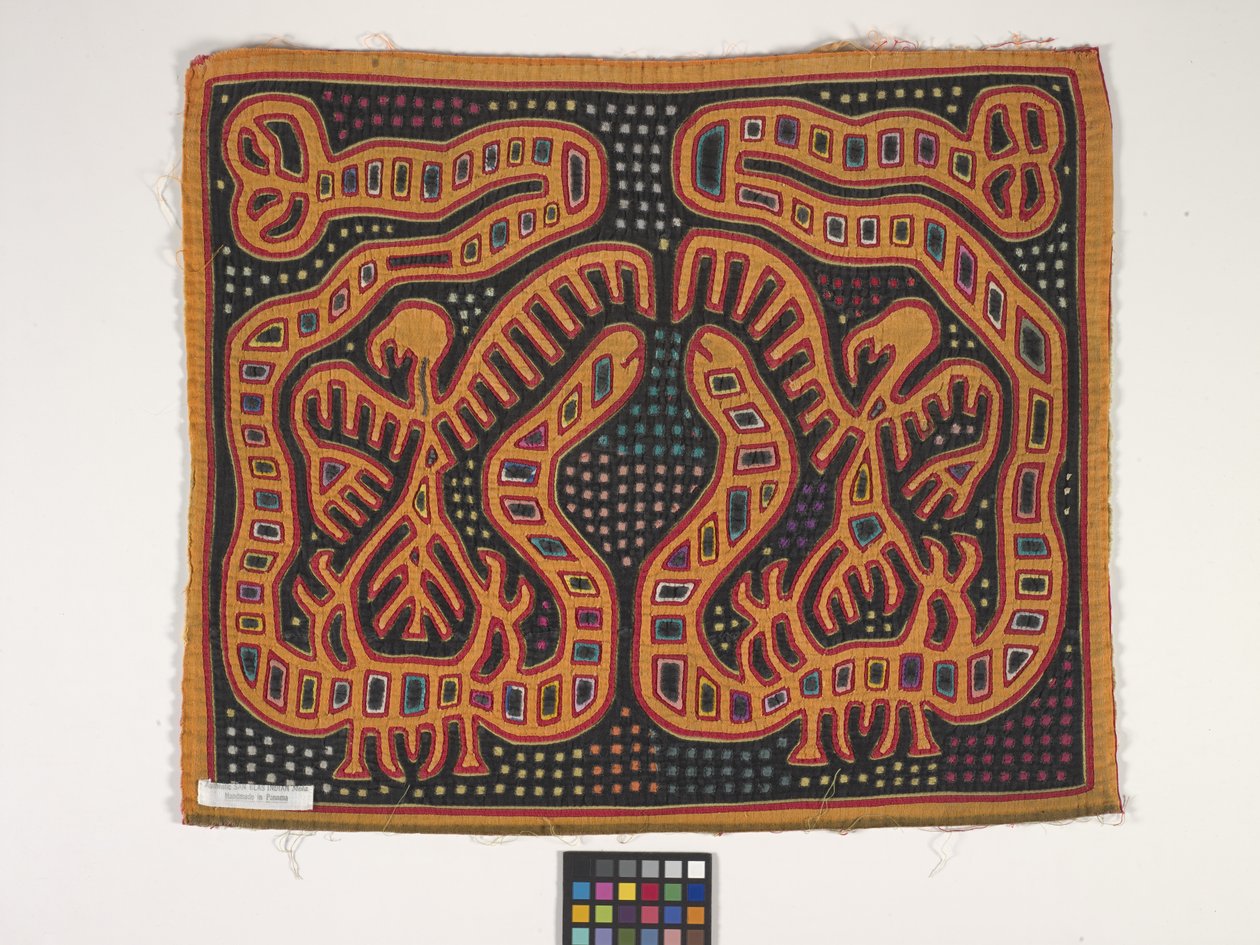 Skjortapanel (Mola) (foto) av Kuna Indian Culture