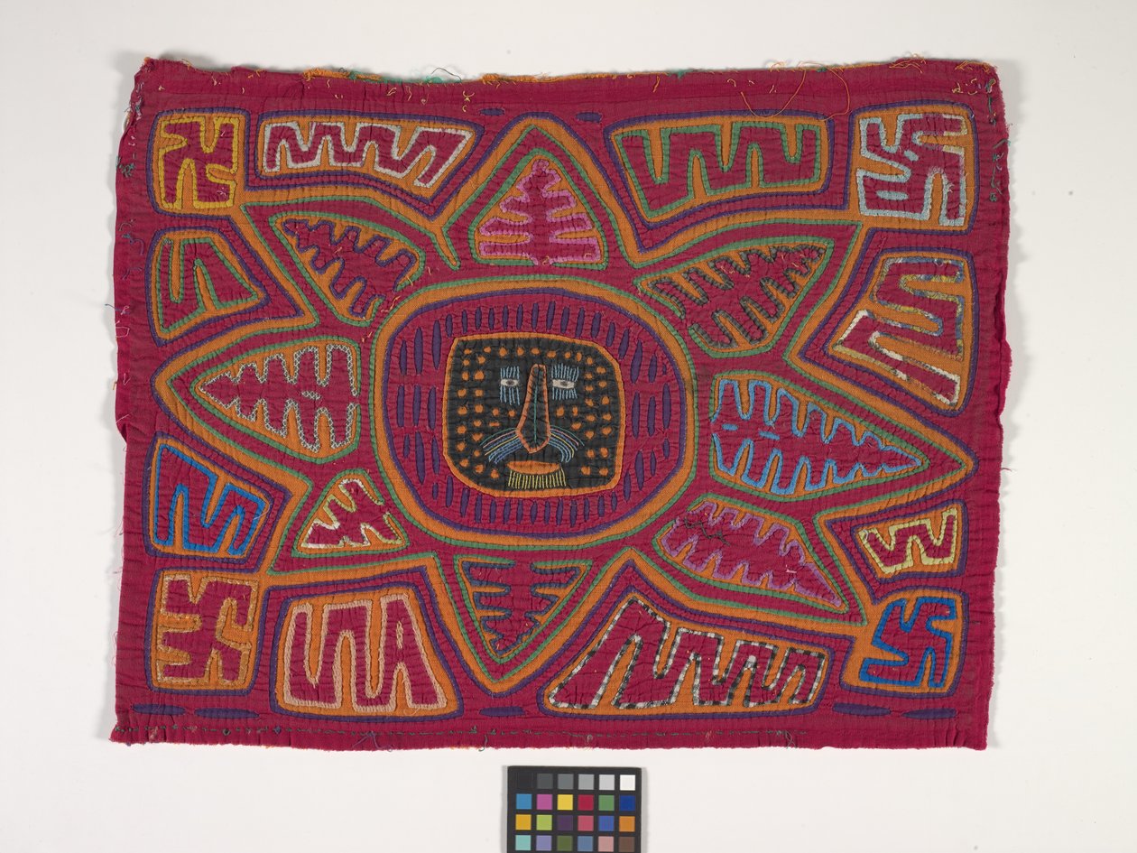 Skjortapanel (Mola) (foto) av Kuna Indian Culture