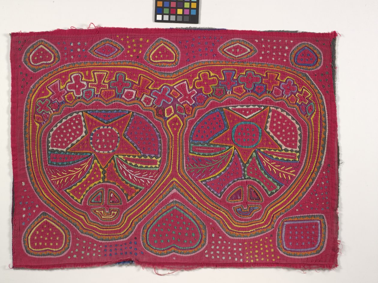 Skjortapanel (Mola) (foto) av Kuna Indian Culture