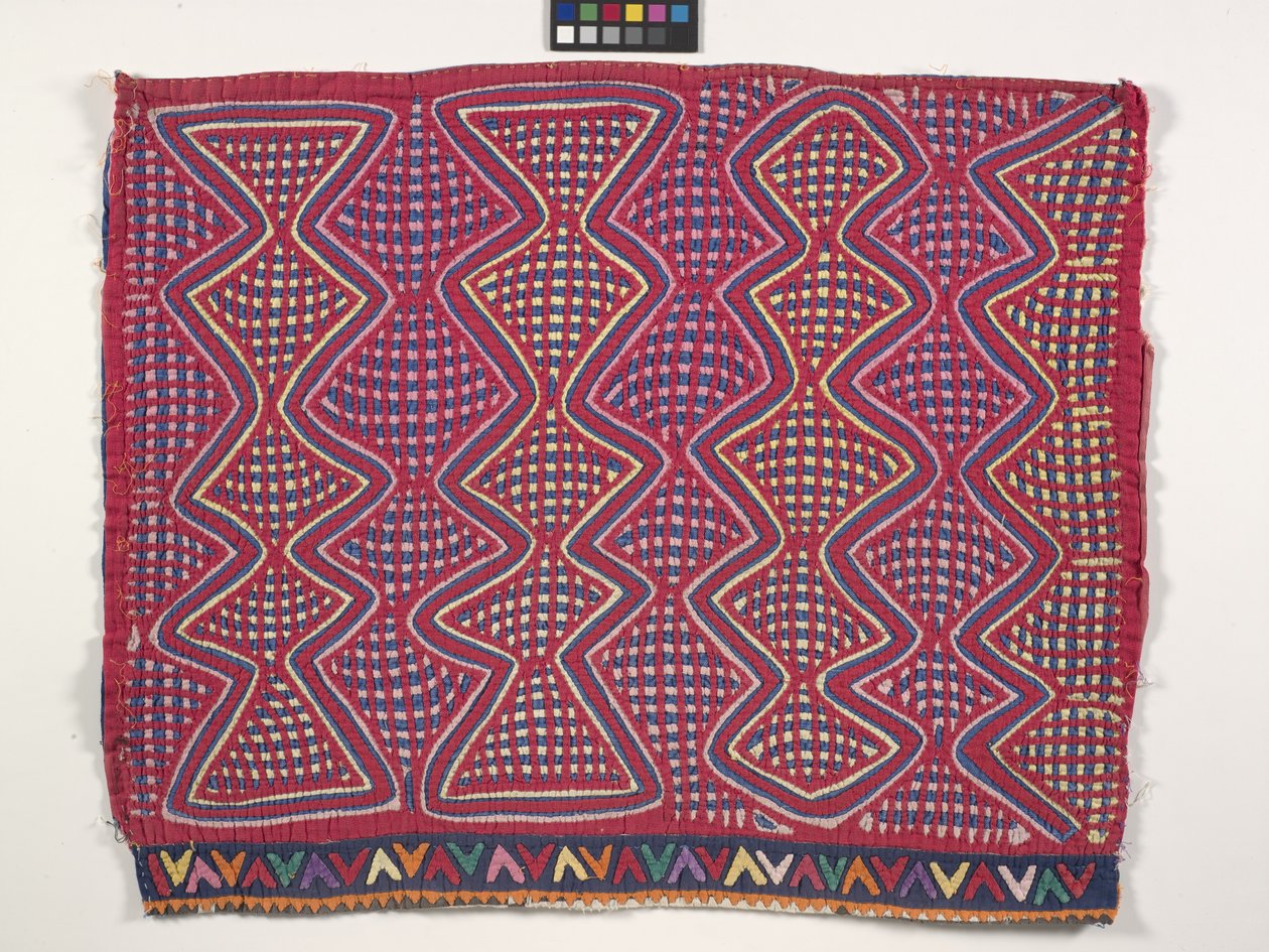 Skjortapanel (Mola) (foto) av Kuna Indian Culture