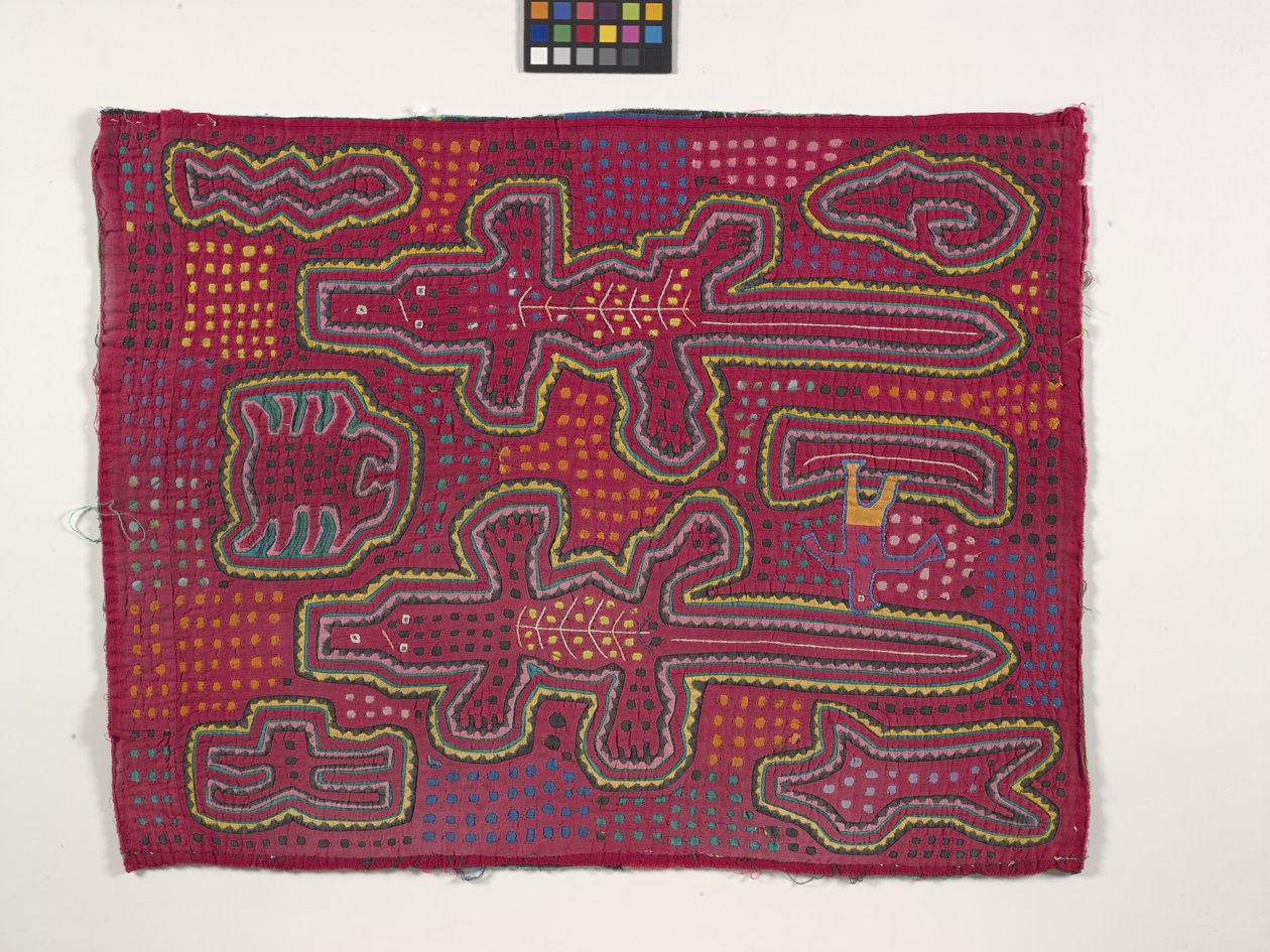Skjortapanel (Mola) (foto) av Kuna Indian Culture