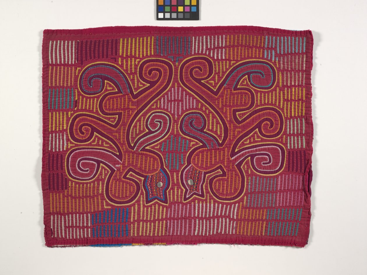 Skjortapanel (Mola) (foto) av Kuna Indian Culture