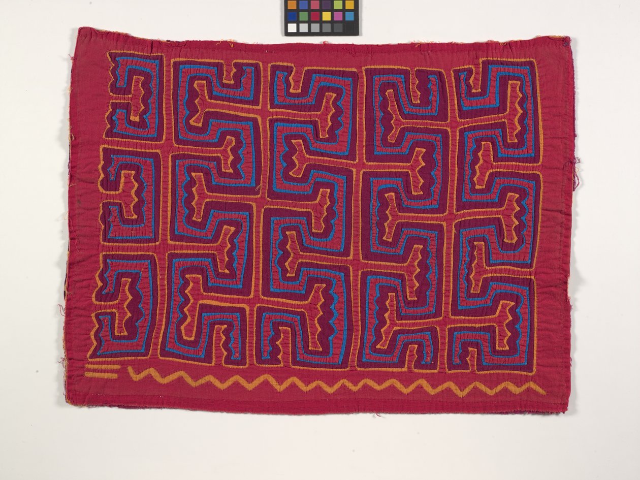 Skjortapanel (Mola) (foto) av Kuna Indian Culture