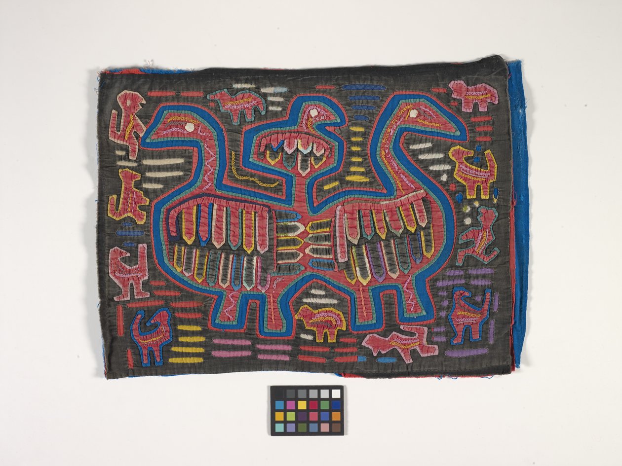 シャツパネル（モラ）（写真）スウェーデン av Kuna Indian Culture