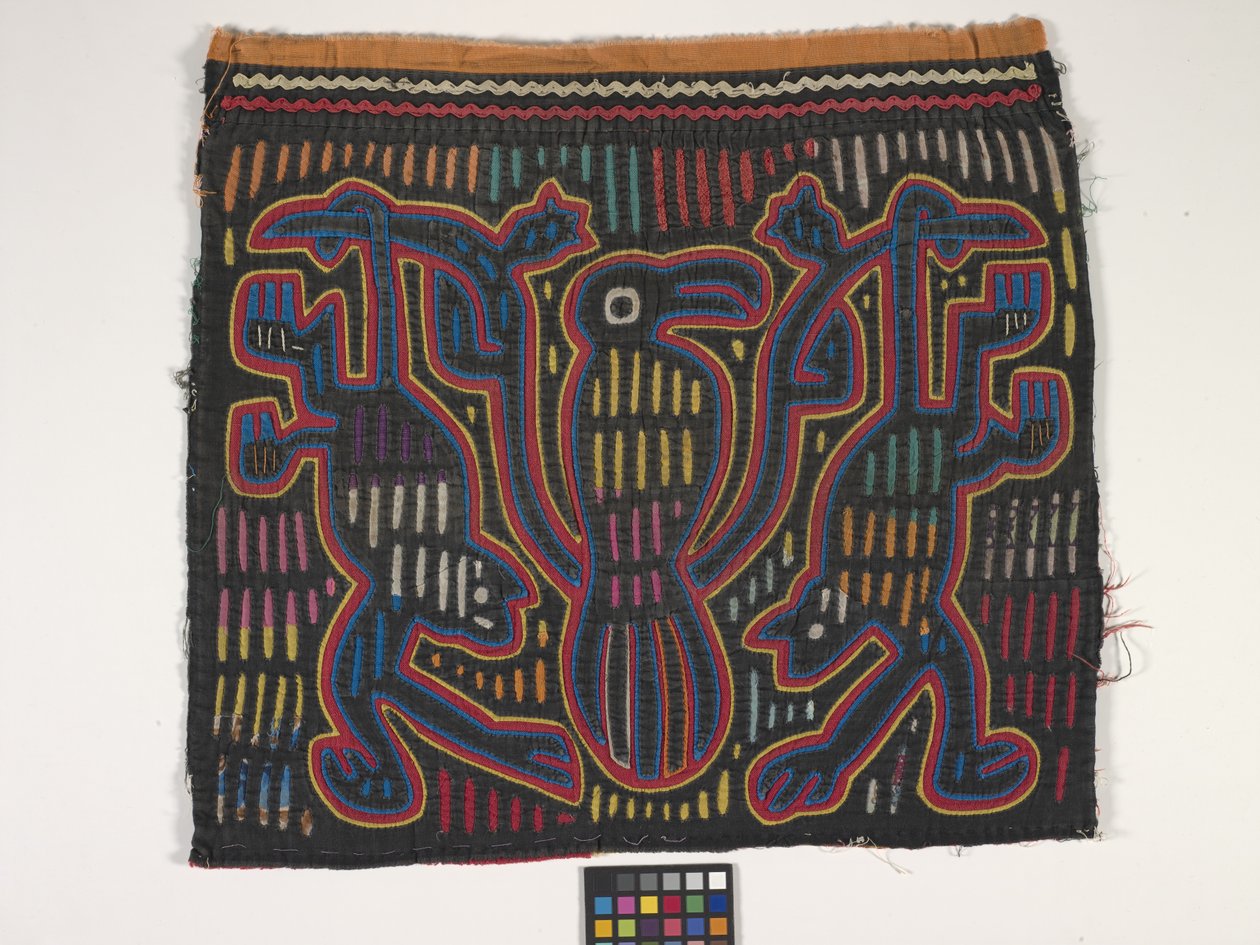Skjortapanel (Mola) (foto) av Kuna Indian Culture