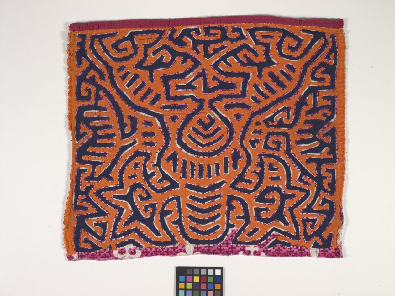 Skjortapanel (Mola) (foto) av Kuna Indian Culture