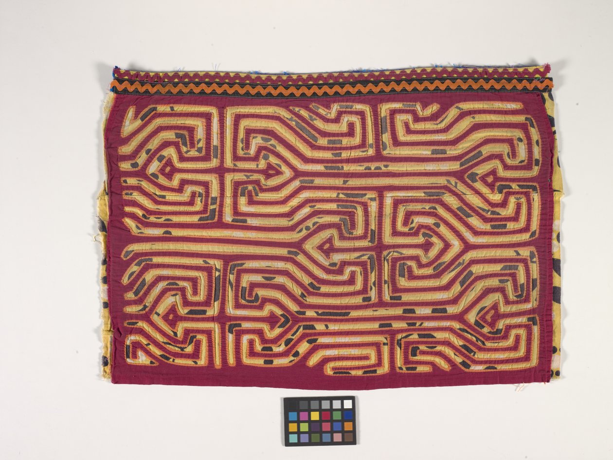 Skjortapanel (Mola) (foto) av Kuna Indian Culture