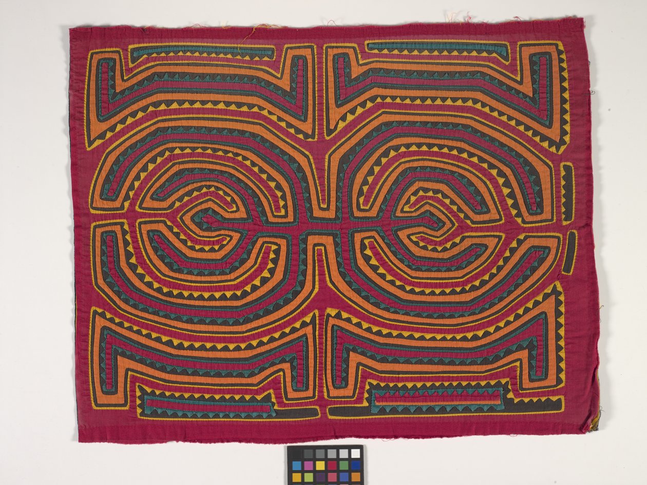 Skjortapanel (Mola) (foto) av Kuna Indian Culture