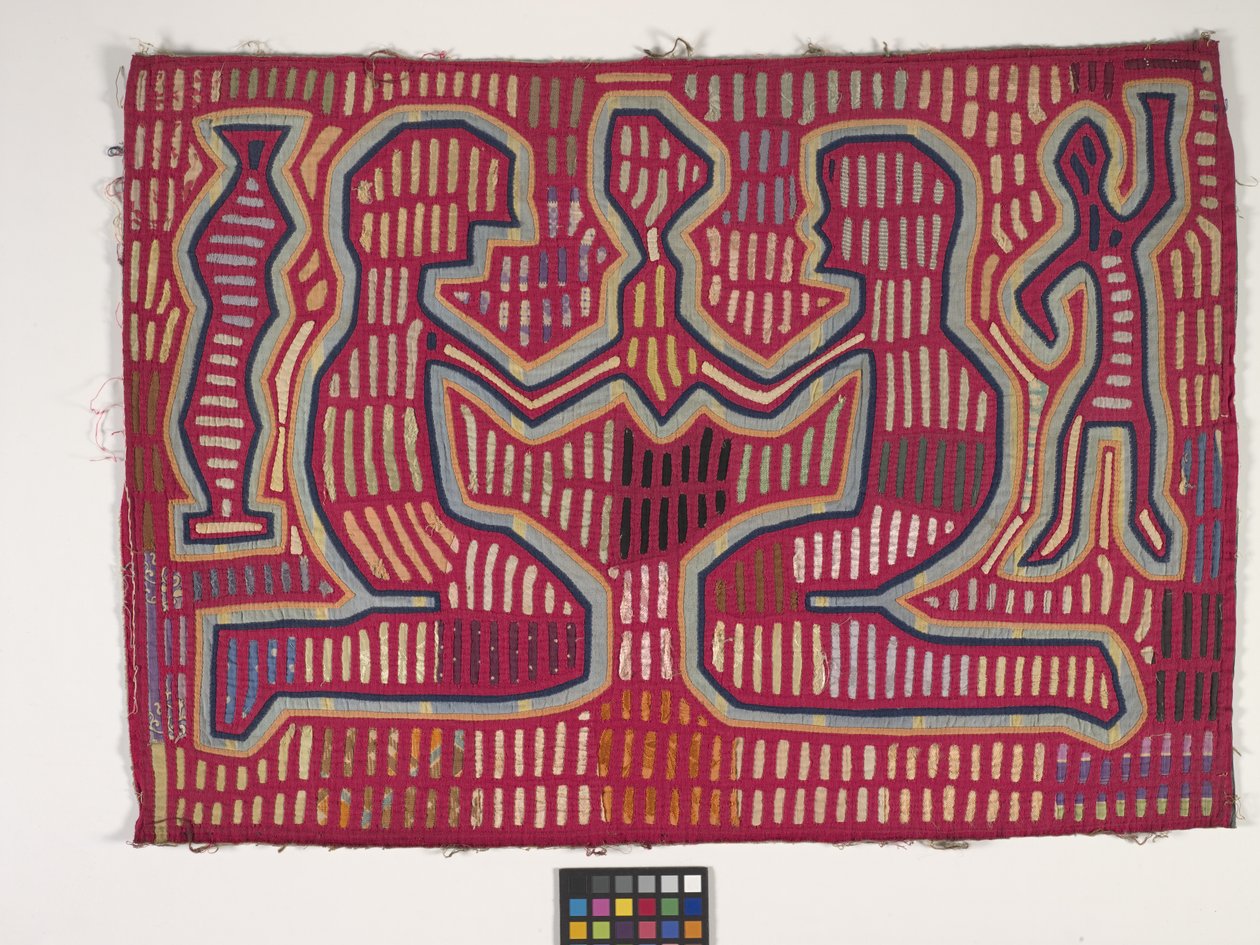 Skjortapanel (Mola) (foto) av Kuna Indian Culture