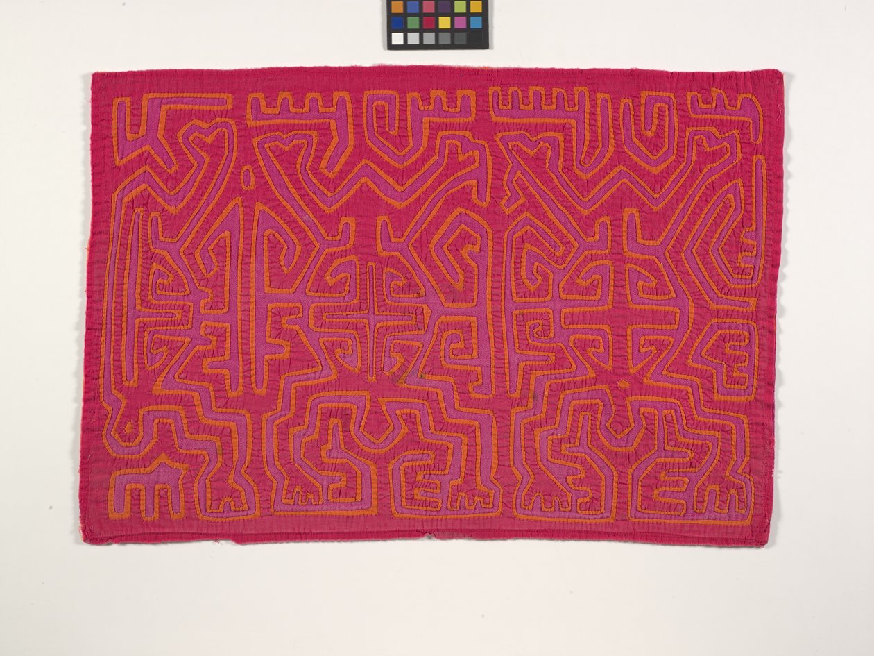Skjortapanel (Mola) (foto) av Kuna Indian Culture