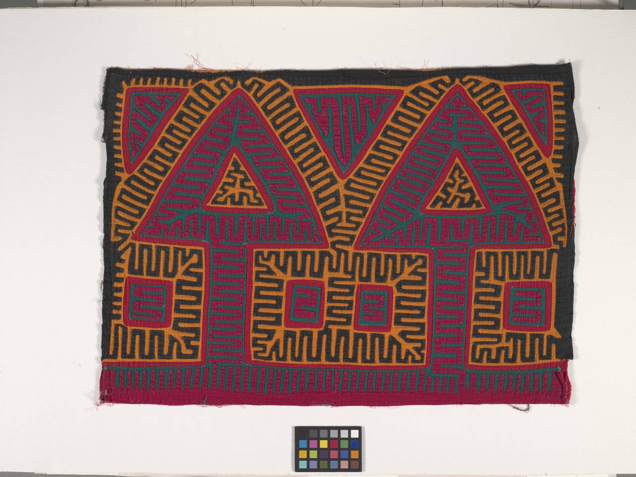 Skjortapanel (Mola) (foto) av Kuna Indian Culture