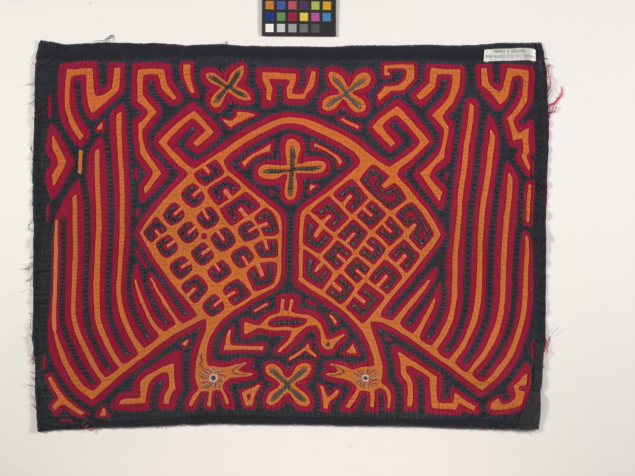 Skjortapanel (Mola) (foto) av Kuna Indian Culture