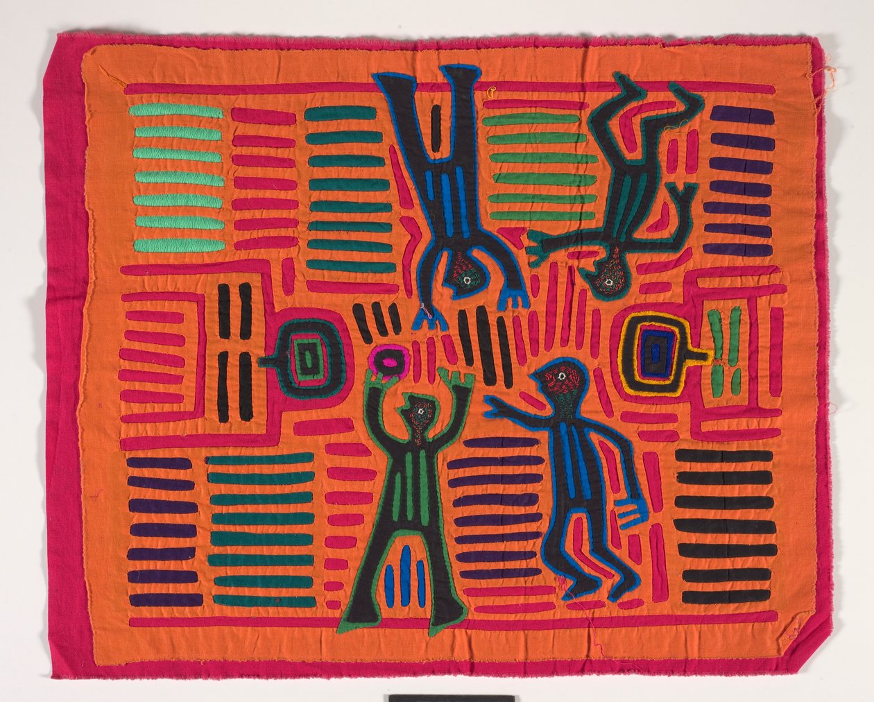 Skjorta panel (mola) (applicerad bomull) av Kuna Indian Culture