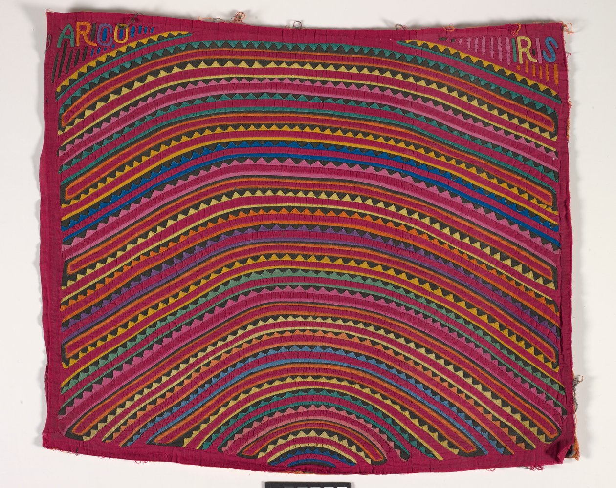 Skjorta panel (mola) (applicerad bomull) av Kuna Indian Culture