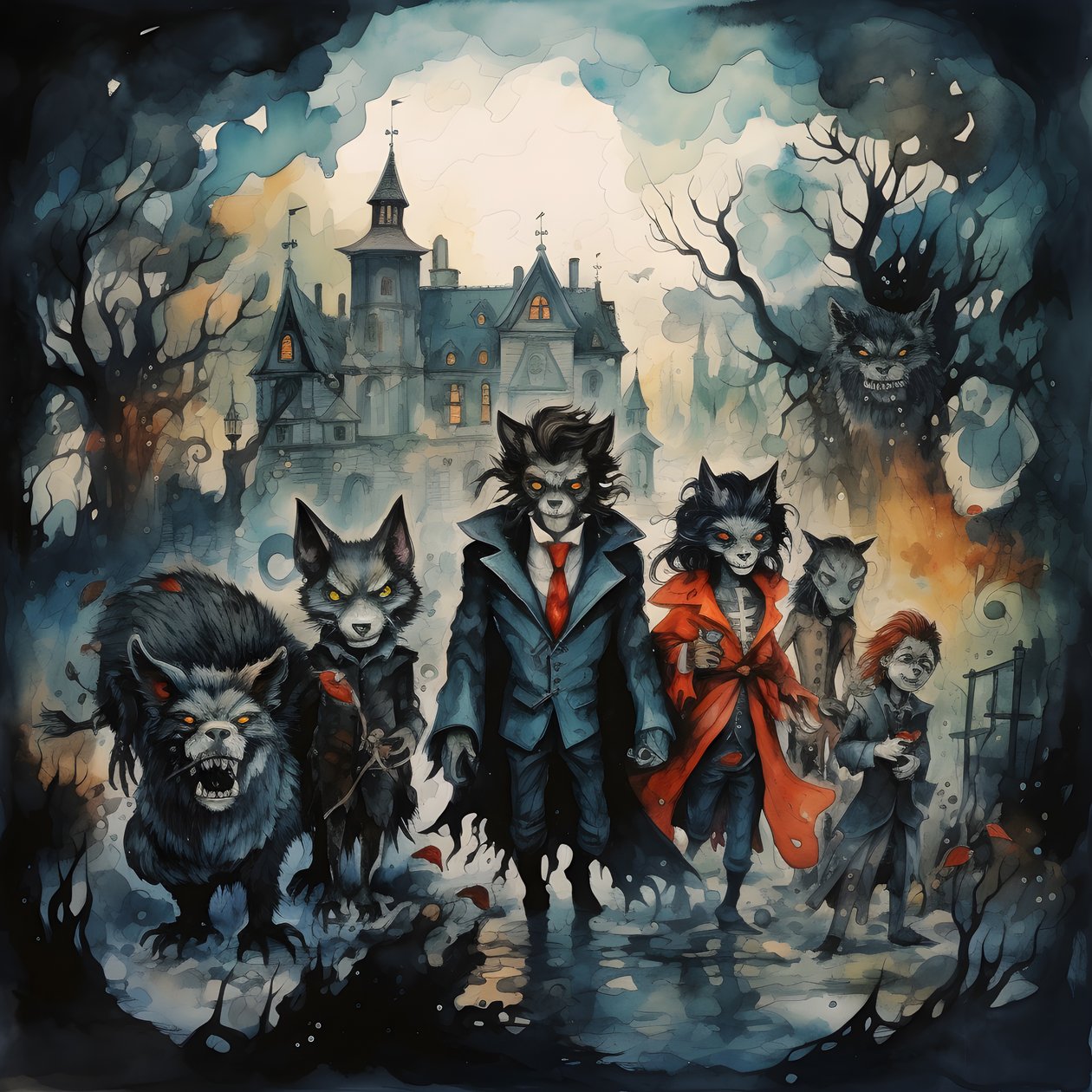 Halloween med vampyrer och varulvar 3 av Kurt Heppke