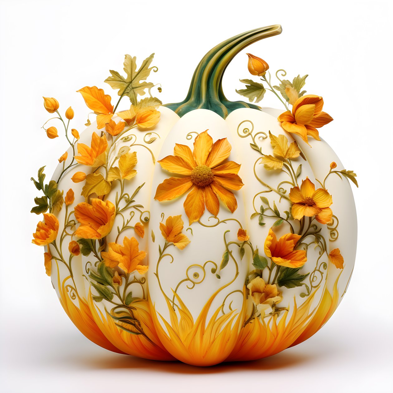 Pumpa från vilken blommor växer 4 av Kurt Heppke