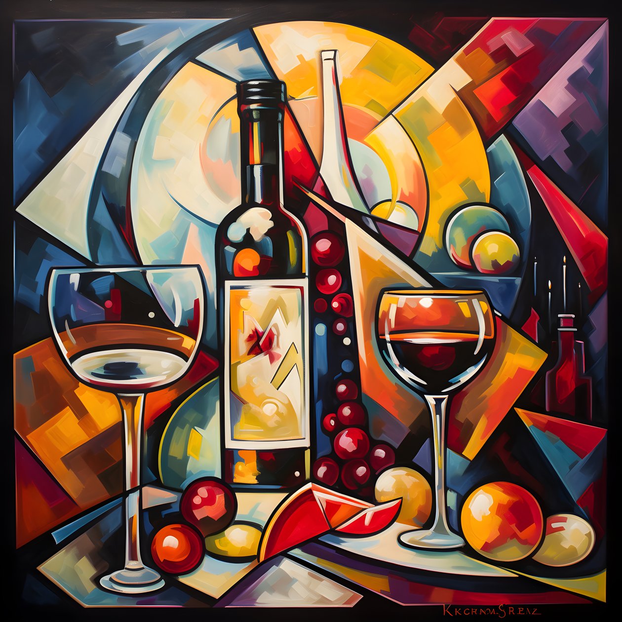 Wein 3 av Kurt Heppke