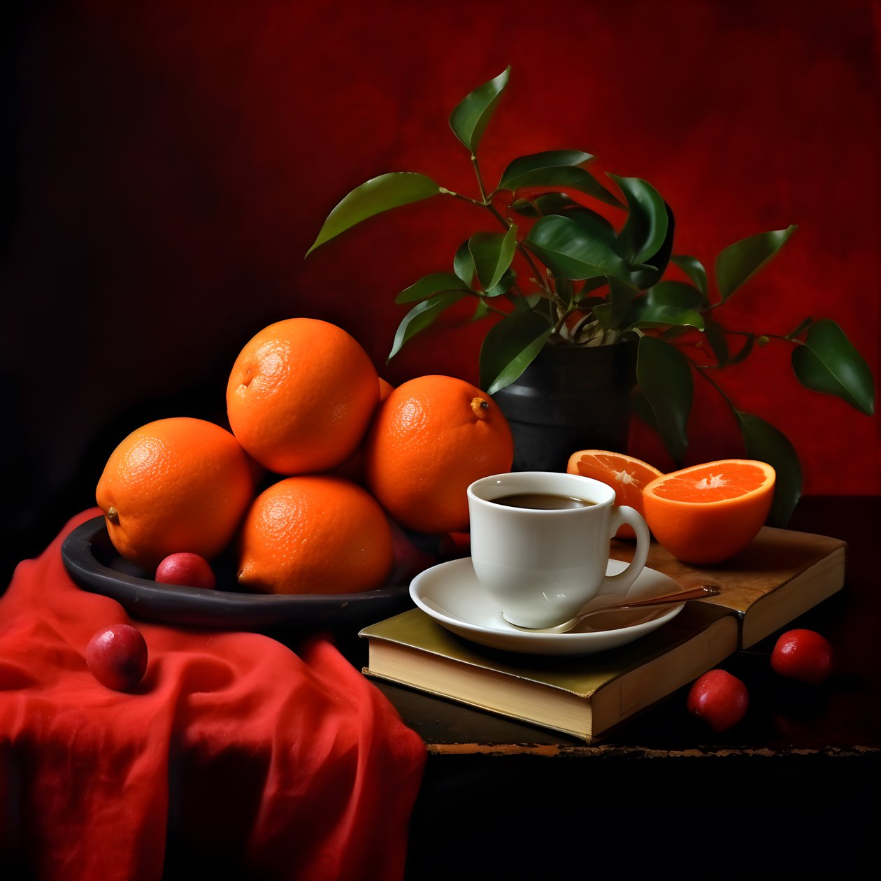 Citrusfrukter röd bok kaffe 2 av Kurt Heppke