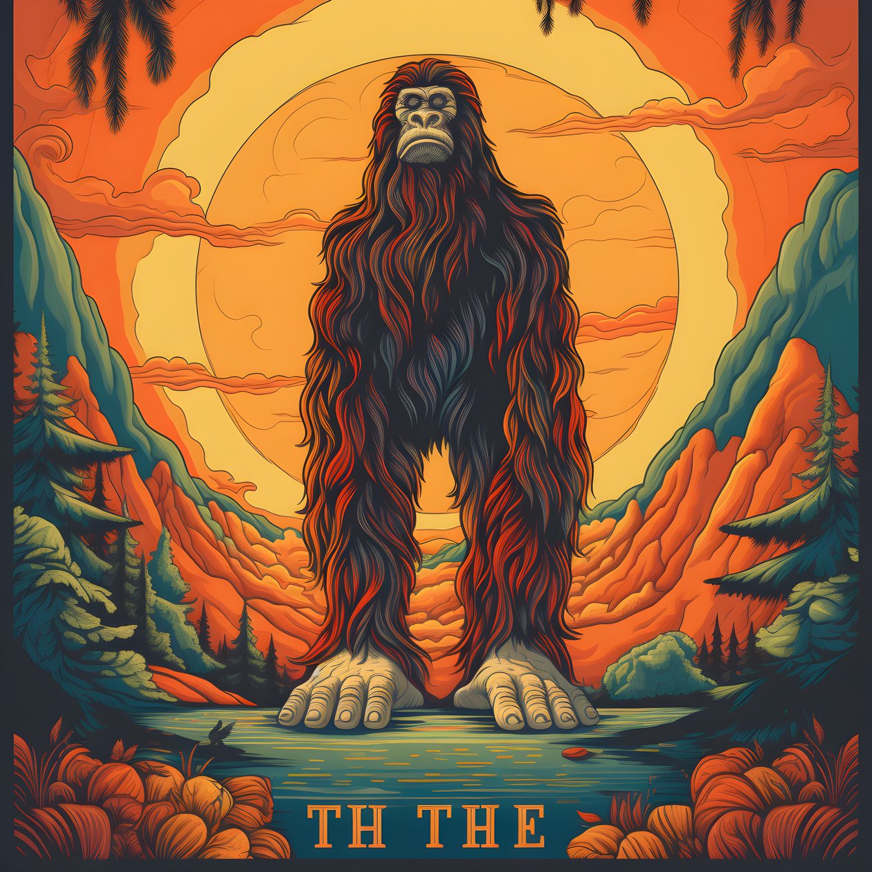 bisarr big foot 3 av Kurt Heppke
